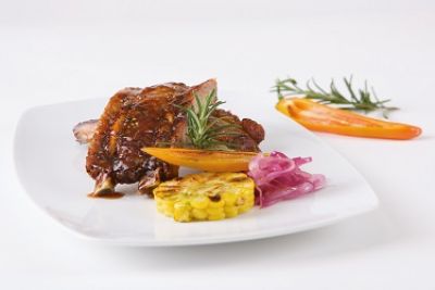 Gegrillte Spareribs